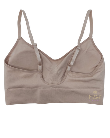 Wacoal 835575 Bralette with Removable Pads & Adjustable Straps myselflingerie.com